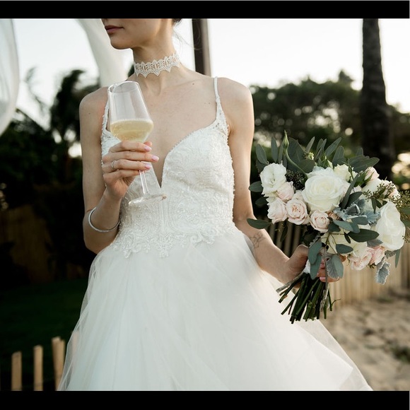 Ball Gown Sweetheart Wedding Dress - Picture 4 of 9